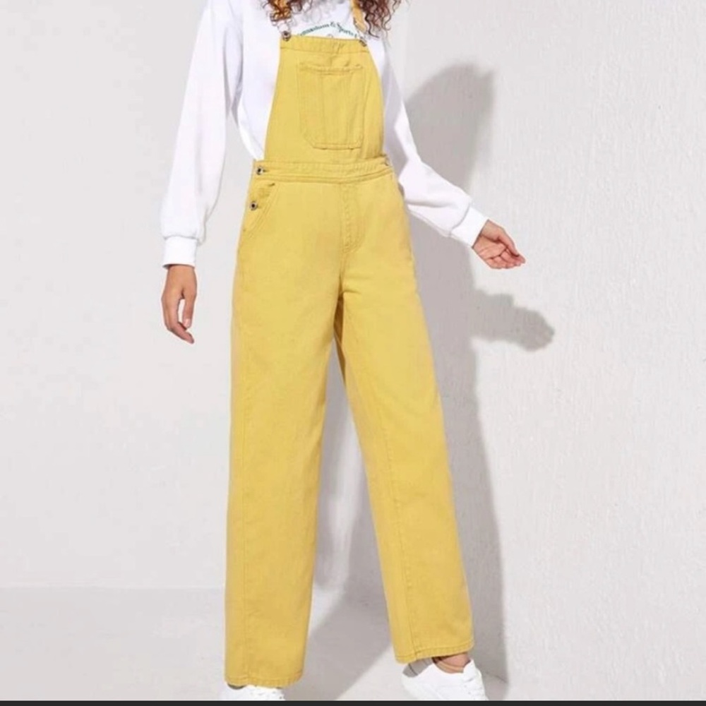 Yellow overalls
